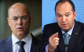 Pastor Everaldo Pereira e o Governador do Rio, Wilson José Witzel 