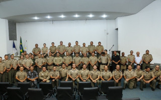 O encontro reuniu representantes de todas as unidades da PM no Tocantins.