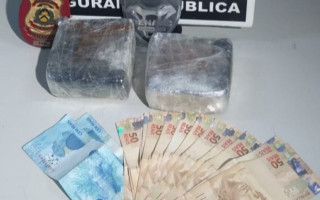 Drogas e dinheiro foram apreendidos com casal em Araguaína.
