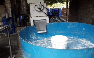  O armazenamento dos produtos era próximo ao chiqueiro de porcos.