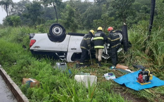 Capotamento ocorreu próximo a Nova Olinda.