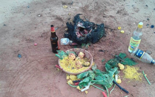 Despacho foi encontrado por moradores.