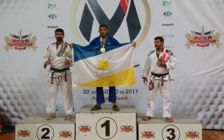 Roniedson Andrade é tricampeão mundial de Jiu-Jitsu.