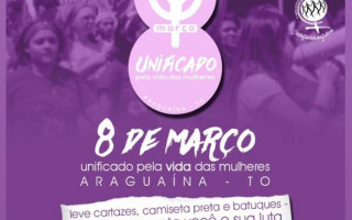 Evento está marcado para o dia 8 de março.