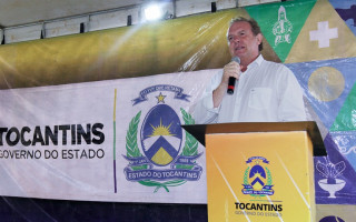 Em Taguatinga o governador Mauro Carlesse anunciou a implantação do Colégio Militar do Tocantins,