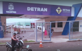 Detran de Araguaína.