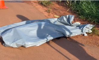 A equipe do Samu esteve no local e constatou o óbito. 