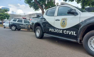 Viatura da Polícia Civil