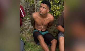 Investigado J.R.S., conhecido como Varetinha, preso pela Polícia Civil do Tocantins em cumprimento a mandado judicial.