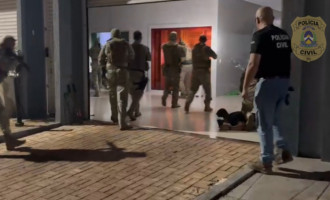 Operação foi contra suspeito de desviar milhões de contas de fazenda