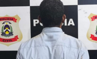Após ser capturado, o homem foi conduzido à Central de Atendimento da Polícia Civil, em Porto Nacional. 