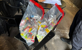 Operação Generalist da Polícia Federal combate moeda falsa, tráfico de drogas e contrabando de cigarros eletrônicos no Tocantins