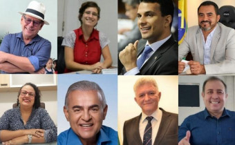 Ao todo oito candidatos disputam o governo do Tocantins. 