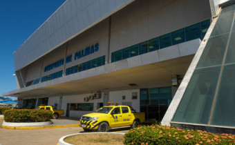 Aeroporto de Palmas se prepara para o feriado.