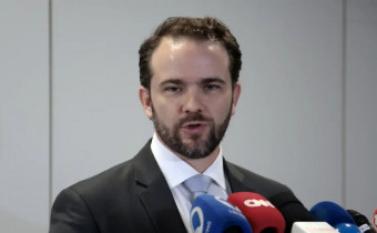 Ministro da Fazenda, Dario Durigan, durante entrevista coletiva