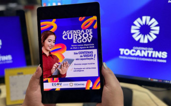 Plataforma de Cursos da Escola de Governo oferece capacitação a servidores de todos os 139 municípios do Tocantins