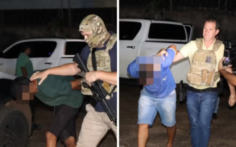  Suspeitos de sequestrar homem de 24 anos são presos em Porto Nacional e levados à Palmas.