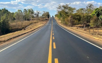 Trecho da rodovia BR-153 no Estado de Goiás