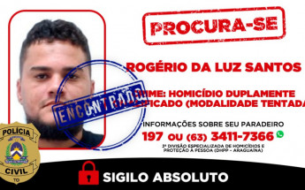 Rogério da Luz Santos era procurado desde junho de 2025. 