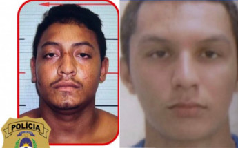 André Luís Pereira Silva (esq.) e Carlos Eduardo Silva Leite (dir.), mortos em confronto com a PM. André é suspeito de matar mototaxista