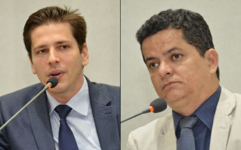 Deputados Olyntho Neto (presidente da Comissão de Finanças) e Jorge Frederico (presidente da Comissão de Defesa do Consumidor) - a demora na análise do PL nº 01/2026 pode comprometer R$ 56 milhões do Fundo Amazônia para 90 mil produtores rurais do Tocanti