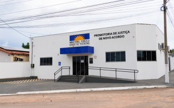 Fachada Promotoria de Justiça de Novo Acordo 