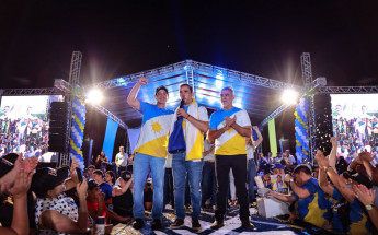 Durante evento em Augustinópolis, Vicentinho Júnior defendeu o fortalecimento da saúde pública no Bico do Papagaio.