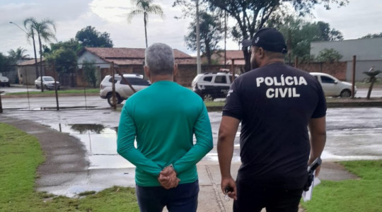 O homem foi encaminhado à Unidade Prisional de Paraíso, onde permanecerá à disposição da justiça