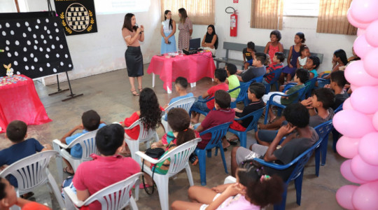  Atividades lúdicas e educativas marcaram a ação de Páscoa nos CRAS e SCFV de Araguaína