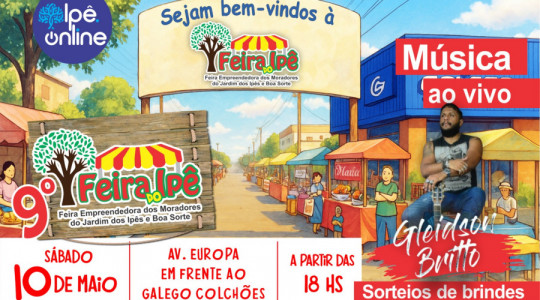  Feira reúne expositores de diversos segmentos e atrai visitantes de toda a cidade