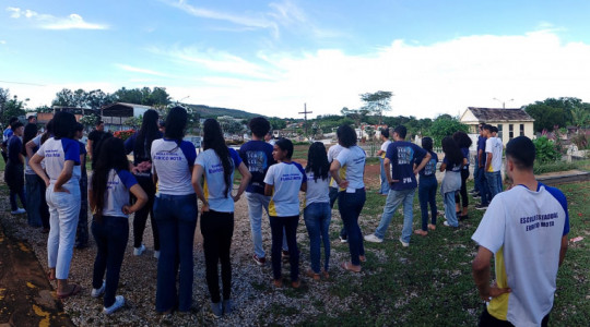 Aula de campo proporcionou visita ao Memorial da Guerrilha do Araguaia, ao cemitério e à pista de pouso, locais históricos ligados ao movimento