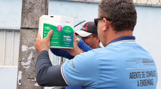 Entre os setores que receberam a biotecnologia se destacam o Bairro de Fátima, que saiu de 11 para 1 caso da doença, queda de 91%, e o Bairro São João, que registrou 15 casos no ano passado e agora 4, redução de 73%