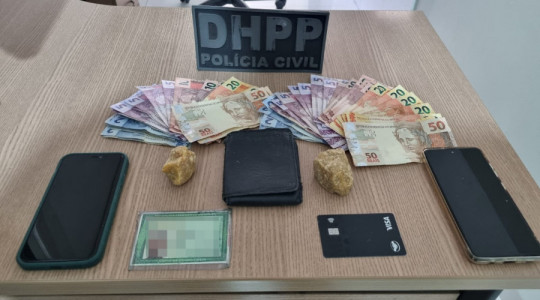  Polícia Civil do Tocantins prende dois traficantes durante operação de combate a homicídios em Araguaína - Divulgação PC/TO