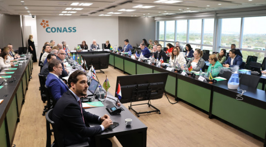 A Assembleia do Conass ocorreu na quarta-feira, 30 de julho