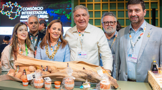 Estande do Consórcio da Amazônia Legal apresenta produtos tocantinenses que representam a identidade cultural e produtiva do estado