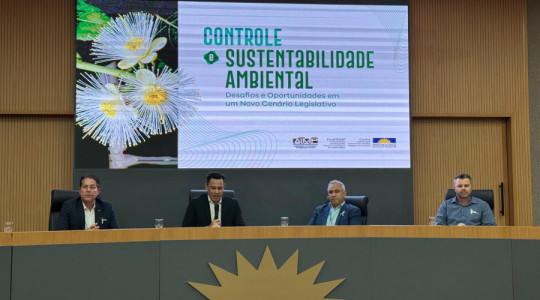 As ações de sustentabilidade da Frísia durante seminário do Ministério Público do Tocantins, em Palmas.