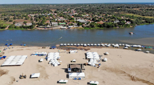 Praias de rio se consolidam como importantes atrativos turísticos do Tocantins
