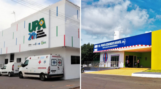 UPA Anatólio Dias Carneiro e Pronto Atendimento Infantil (PAI), em Araguaína, unidades geridas pelo Instituto Saúde e Cidadania (ISAC)