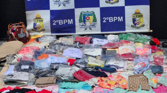 O casal e todo o material apreendido foram encaminhados à Delegacia de Polícia Civil de Araguaína.