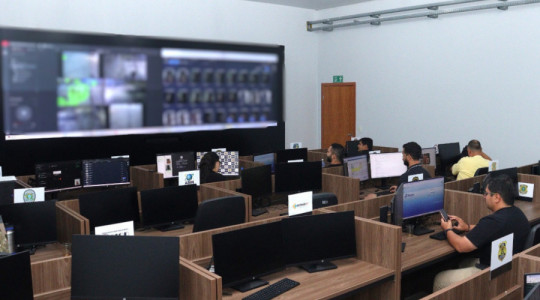 Circuiito do carnaval é monitorado com sistema de reconhecimento facial 