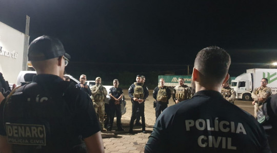  Equipes cumprem oito mandados de busca em Tocantinópolis 