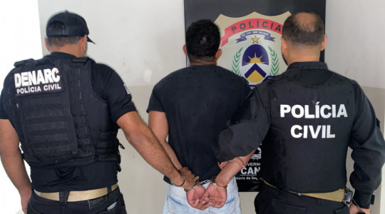 Homem havia fugido para o Tocantins a fim de evitar ser capturado