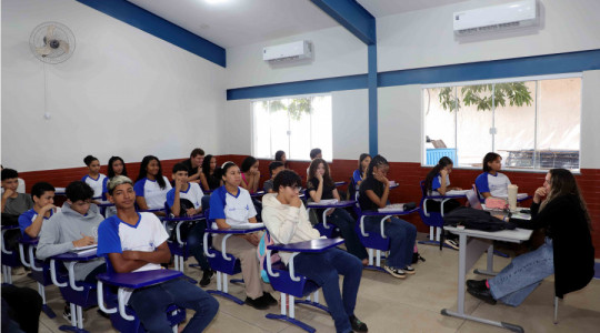 Governo do Tocantins avança no processo de climatização das unidades da rede estadual de ensino, colocando o estado em destaque nacional ao alcançar o 2º lugar no ranking brasileiro de unidades escolares climatizadas 