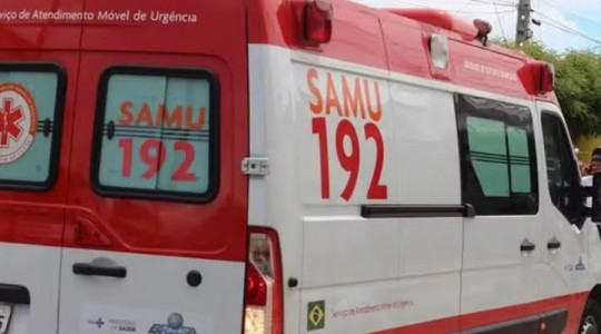 O Samu foi acionado para o ocorrência.