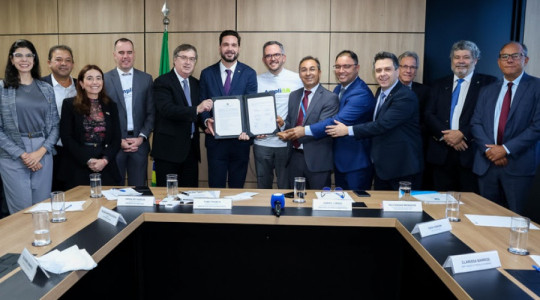 Evento foi realizado Ministério de Portos e Aeroportos, em Brasília (DF) 