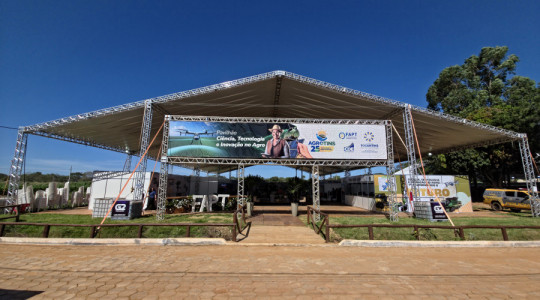 Pavilhão de CT&I é um espaço voltado à divulgação da ciência, da tecnologia e da inovação no agro 