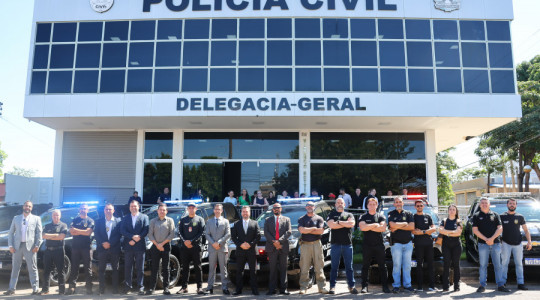 Entrega ocorreu após lançamento do Instagram da Polícia Civil