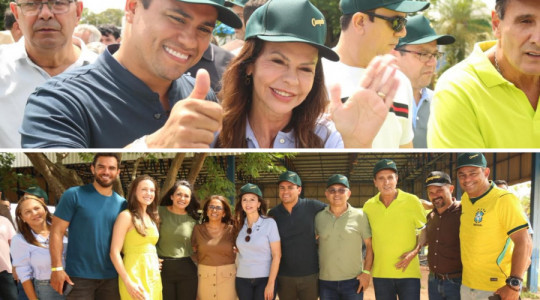 Senadora Professora Dorinha durante almoço em comemoração ao Dia do Trabalhador, promovido pelo Grupo Campelo em Araguaína 