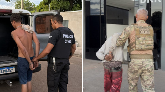 Suspeitos de invadir domicílios para tentar dominar territórios foram presos -