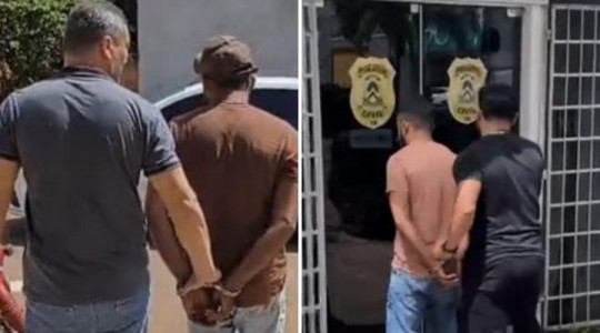 Os investigados foram encaminhados à Unidade Penal Regional de Araguaína, onde permanecem à disposição da Justiça.